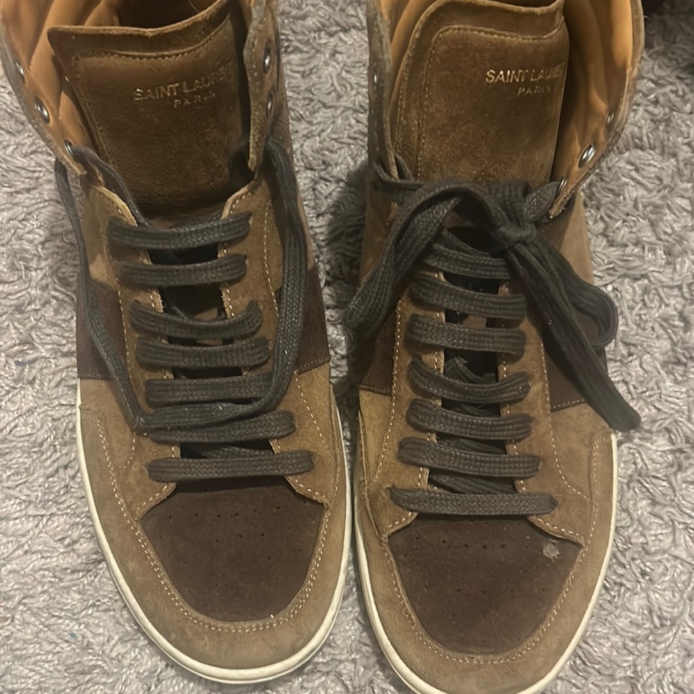 Saint Laurent sneakers worn